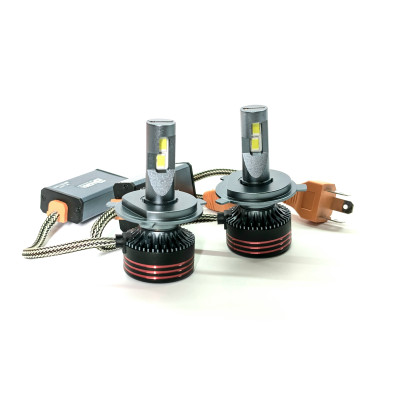 Комплект светодиодных ламп HeadLight M8 PRO H4 P43t 55W Canbus 6000K 12000Lm 12/24V 2 шт