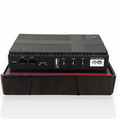 ИБП для WI-Fi роутера Lesko DC1018P Black 12767-82438