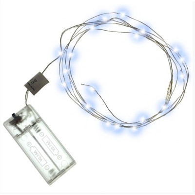 Светодиодная гирлянда нить No Brand 20 LED 2 м 5 шт Тёплый белый (2104618362)