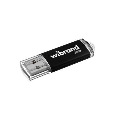 Флеш память USB Wibrand 32 GB Cougar USB 2.0 Black (36710_3608930)