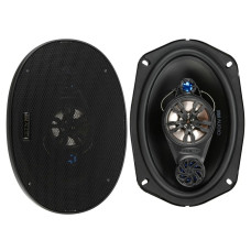 Автомобільні колонки Boschmann BM Audio JX-9688 овали 6x9 дюйм чотирисмугові 500W Чорний 2 шт