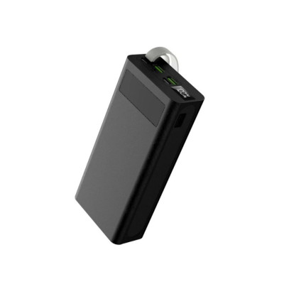 Павербанк Aspor A-306 22.5W с ремешком 30000 mAh Черный Павербанк Aspor A-306 22.5W с ремешком 30000 mAh Черный