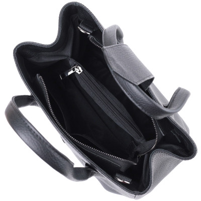Сумка женская с двумя ручками SHVIGEL 22829 26,5х20,5х13,5 см Черный Сумка женская с двумя ручками SHVIGEL 22829 26,5х20,5х13,5 см Черный