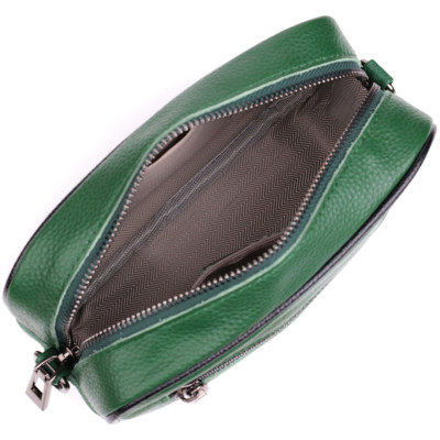 Сумка из натуральной кожи Vintage 22857 21х14х8 см Зеленый Сумка из натуральной кожи Vintage 22857 21х14х8 см Зеленый