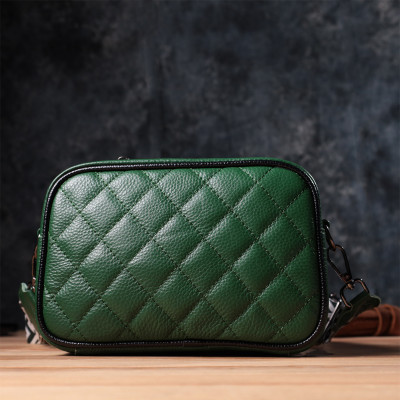 Сумка из натуральной кожи Vintage 22857 21х14х8 см Зеленый Сумка из натуральной кожи Vintage 22857 21х14х8 см Зеленый