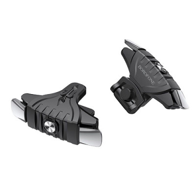 Беспроводной геймпад триггеры Borofone BG2 Spartan Черно-стальной (27476_1833506)