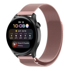 Ремешок Universal Milanese Loop Samsung/Amazfit/Huawei 20 mm Pink (32371_3342036)