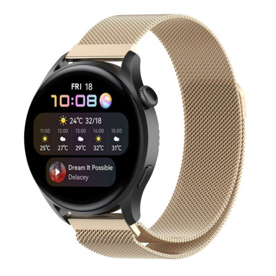 Ремешок Universal Milanese Loop Samsung/Amazfit/Huawei 20 mm Rose Gold (32371_3342037)