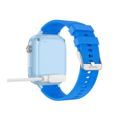 Детские смарт часы Hoco Y101 Сhildren Smart Watch 4G GPS 680mAh/Android 8.1 IP65 Blue