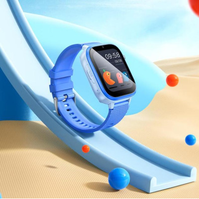 Детские смарт часы Hoco Y101 Сhildren Smart Watch 4G GPS 680mAh/Android 8.1 IP65 Blue