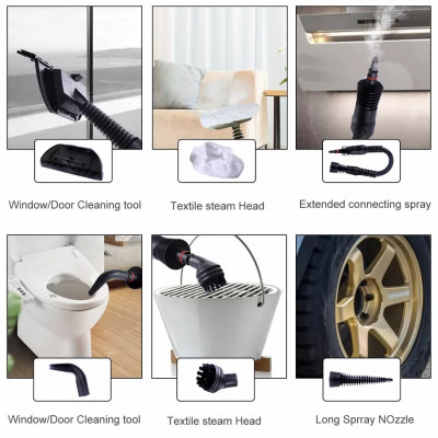 Ручной отпариватель и пароочиститель Steam Cleaner DF-A001 TM-115 1200 Вт (2104618408) Ручной отпариватель и пароочиститель Steam Cleaner DF-A001 TM-115 1200 Вт (2104618408)