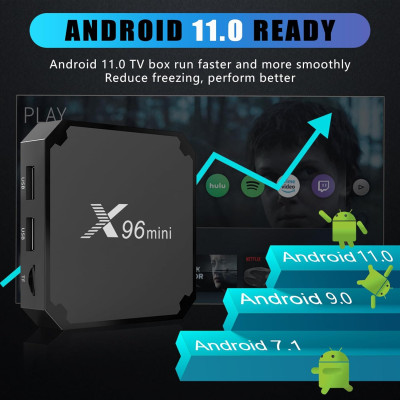 Смарт ТВ приставка X96 mini Amlogic S905W2 Smart TV Box 2/16GB Black (2104618412) Смарт ТВ приставка X96 mini Amlogic S905W2 Smart TV Box 2/16GB Black (2104618412)