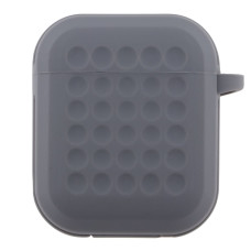 Футляр із карабіном Fashion Silicone Case Airpods 1/Airpods 2 Grey (35263_3345610)