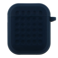 Футляр із карабіном Fashion Silicone Case Airpods 1/Airpods 2 Navy Blue (35263_3345611)