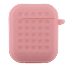 Футляр із карабіном Fashion Silicone Case Airpods 1/Airpods 2 Pink (35263_3345612)