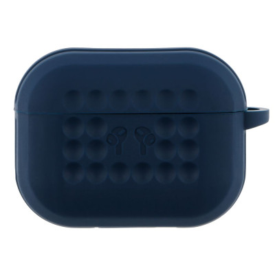 Футляр із карабіном Fashion Silicone Case Airpods Pro Navy Blue (35265_3345623)