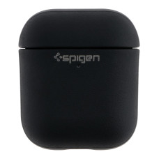 Футляр із нейлоновим шнурком Spigen Leather Armor Airpods 1/Airpods 2 Black (35259_3345589)