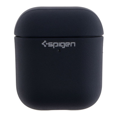 Футляр із нейлоновим шнурком Spigen Leather Armor Airpods 1/Airpods 2 Blue (35259_3345590)