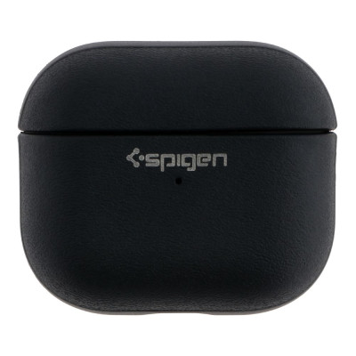 Футляр із нейлоновим шнурком Spigen Leather Armor Airpods 3 Black (35260_3345594)