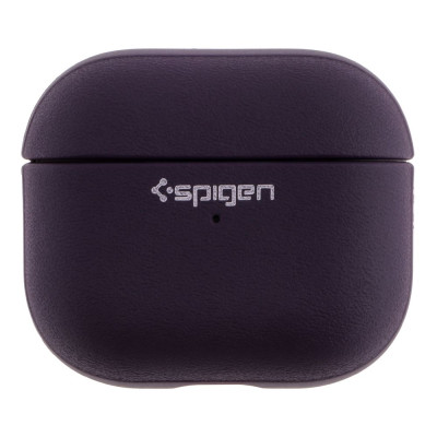 Футляр с нейлоновым шнурком Spigen Leather Armor Airpods 3 Purple (35260_3345597)