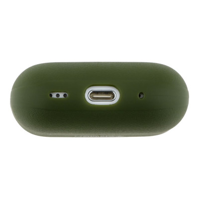 Футляр із нейлоновим шнурком Spigen Leather Armor Airpods Pro Pitch Green (35261_3345598) Футляр із нейлоновим шнурком Spigen Leather Armor Airpods Pro Pitch Green (35261_3345598)