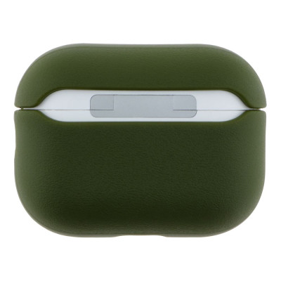 Футляр із нейлоновим шнурком Spigen Leather Armor Airpods Pro 2 Pitch Green (35262_3345603) Футляр із нейлоновим шнурком Spigen Leather Armor Airpods Pro 2 Pitch Green (35262_3345603)