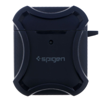 Футляр с карабином Spigen DuraPro Flex Airpods 1/ Airpods 2 Blue (35267_3345633)