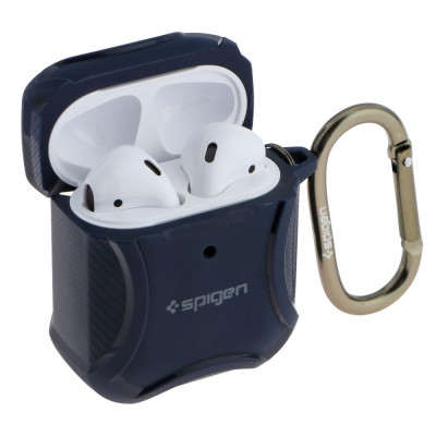 Футляр с карабином Spigen DuraPro Flex Airpods 1/ Airpods 2 Blue (35267_3345633) Футляр с карабином Spigen DuraPro Flex Airpods 1/ Airpods 2 Blue (35267_3345633)