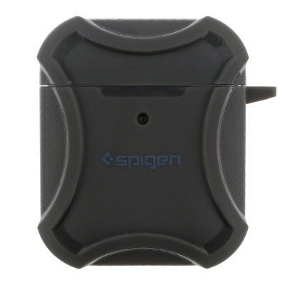 Футляр с карабином Spigen DuraPro Flex Airpods 1/ Airpods 2 Grey (35267_3345635)