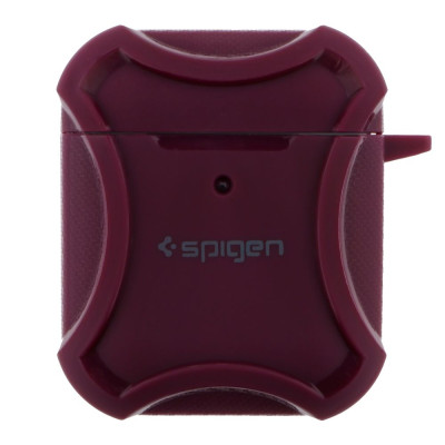 Футляр с карабином Spigen DuraPro Flex Airpods 1/ Airpods 2 Bordo (35267_3345637)