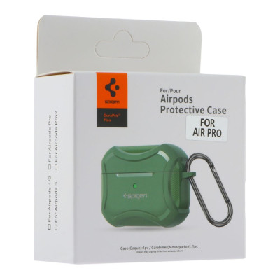 Футляр із карабіном Spigen DuraPro Flex Airpods Pro Green (35269_3345646) Футляр із карабіном Spigen DuraPro Flex Airpods Pro Green (35269_3345646)
