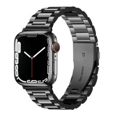Ремешок Stainless Steel Apple Watch 41/40/38 mm Black (34694_3342367)