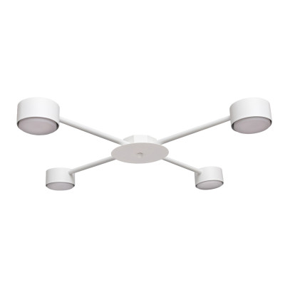 Люстра потолочная MSK Electric Copter на четыре круглых плафона под лампы GX53 NL 8040-4 WH Белый (618809) Люстра потолочная MSK Electric Copter на четыре круглых плафона под лампы GX53 NL 8040-4 WH Белый (618809)