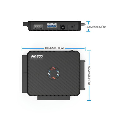 Док-станція Fideco для 2.5 Док-станція Fideco для 2.5