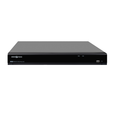 IP відеореєстратор GreenVision GV-N-I019/32 12MP NVR Чорний (11543)