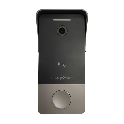 Автономна панель виклику IP GreenVision GV-009-M-160 SD-32Gb Silver (11546)