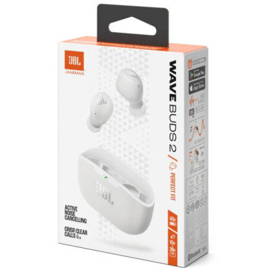 Гарнітура JBL WAVE BUDS 2 White (JBLWBUDS2WHT) Гарнітура JBL WAVE BUDS 2 White (JBLWBUDS2WHT)