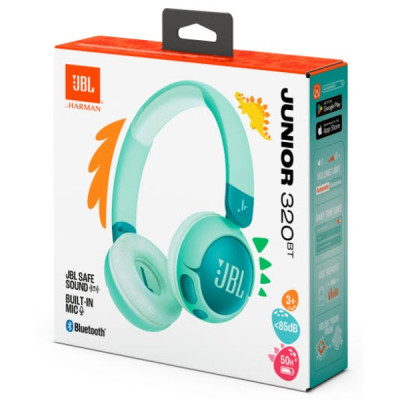 Гарнітура JBL JR320BT Green (JBLJR320BTGRN) Гарнітура JBL JR320BT Green (JBLJR320BTGRN)