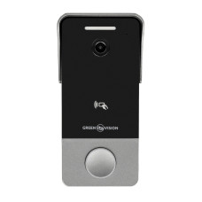 Панель виклику AHD GreenVision GV-010-M-PV10-150 Black Silver (11555)