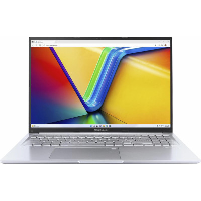 Ноутбук Asus Vivobook 16 M1605YA AMD Ryzen 7 7730U 4,5 ГГц AMD Radeon Graphics 16 512 GB Сріблястий Refurbished Ноутбук Asus Vivobook 16 M1605YA AMD Ryzen 7 7730U 4,5 ГГц AMD Radeon Graphics 16 512 GB Сріблястий Refurbished