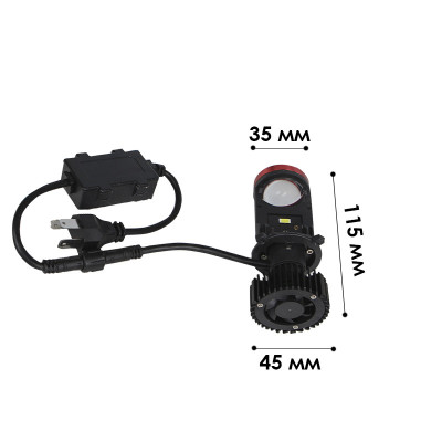 Автомобильные светодиодные LED-лампы дальнего и ближнего света DXZ A-Y7-H4 90 W 13062-83438 Автомобильные светодиодные LED-лампы дальнего и ближнего света DXZ A-Y7-H4 90 W 13062-83438