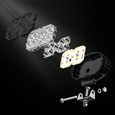 Світлодіодна фара DXZ 55C-BW-T9 9 LED 13066-83435 Світлодіодна фара DXZ 55C-BW-T9 9 LED 13066-83435