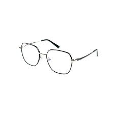 Очки для компьютера LuckyLOOK Blue Blocker Фешн-классика женские Черно-серебристый 713-444