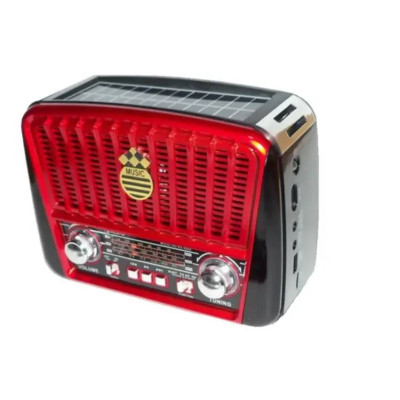 Портативный радиоприемник Golon RX-455 Solar Red 2104618445 Портативный радиоприемник Golon RX-455 Solar Red 2104618445
