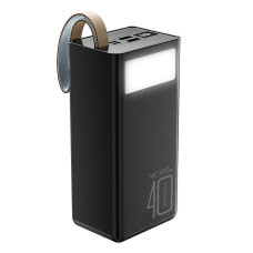 Универсальная мобильная батарея Ridea RP-D40L+ Phoenix40+ PD/QC 3.0 20W 40000 mAh Black (35093_3344935)