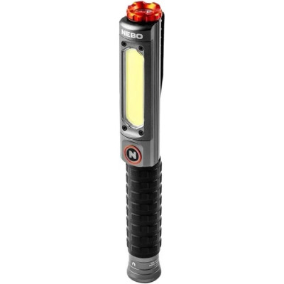 Фонарь ручной Nebo Big Larry Pro Plus Gift Box 19.7х2.5х3.2 см Черный (1033-NB NEB-FLT-1033-G)