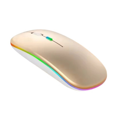 Мишка безшумна Macarone комп'ютерна Bluetooth USB, що перезаряджається, Різнобарвний (SH0000317)