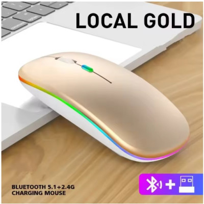 Мышка бесшумная Macarone компьютерная перезаряжаемая Bluetooth USB Разноцветный (SH0000317) Мышка бесшумная Macarone компьютерная перезаряжаемая Bluetooth USB Разноцветный (SH0000317)
