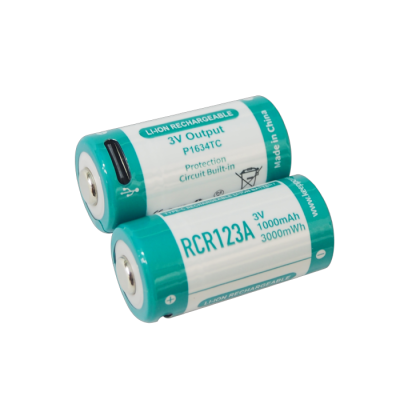 Акумулятор Keeppower 16340 P1634TC Type-C RCR123A 3В 1000мАг Li-ion (2456235205) Акумулятор Keeppower 16340 P1634TC Type-C RCR123A 3В 1000мАг Li-ion (2456235205)