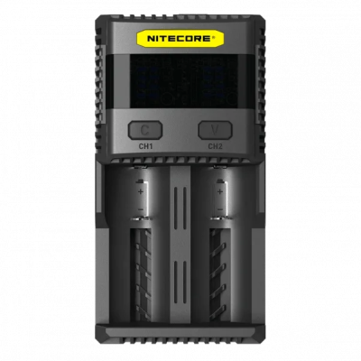 Зарядний пристрій для акумуляторів Nitecore SC2 Чорний (2459663069)